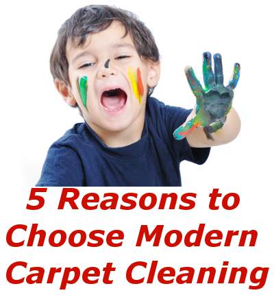 5 Reasons to Choose Modern Carpet Cleaning